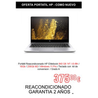 PORTATIL REACONDICIONADO HP ELITEBOOK 840 G6